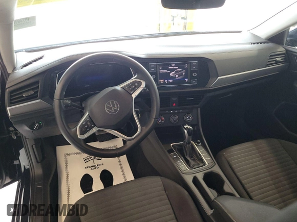 2024 Volkswagen Jetta S with VIN 3VW5M7BUXRM041133, listed as a IAAI auction lot 42900559 with 23,846 mi miles and . Bid and sale history available at DreamBid. Image 23.
