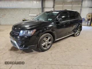 2016 Dodge Journey Crossroad Plus with VIN 3C4PDDGG6GT108424, listed as a Copart auction lot 63871305 with 107,095 mi miles and Salvage title. Bid and sale history available at DreamBid. Image 1.