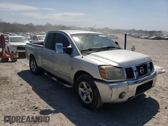 2004 Nissan Titan SE with VIN 1N6AA06AX4N548238, listed as a Copart auction lot 50577505 with 275,787 mi miles and Salvage Title. Bid and sale history available at carsss.com. Image 10.