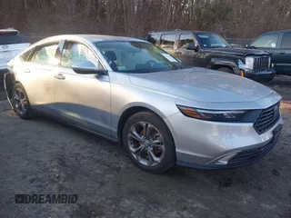 2024 Honda Accord EX с VIN 1HGCY1F31RA028377, выставлен на аукционе IAAI как лот 41217615 с пробегом 19 347 миль миль и . История ставок и продаж доступна на DreamBid. Изображение 1.