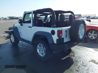 2013 Jeep Wrangler Sport with VIN 1C4AJWAG6DL691801, listed as a IAAI auction lot 42280497 with 113,989 mi miles and . Bid and sale history available at DreamBid. Image 3.