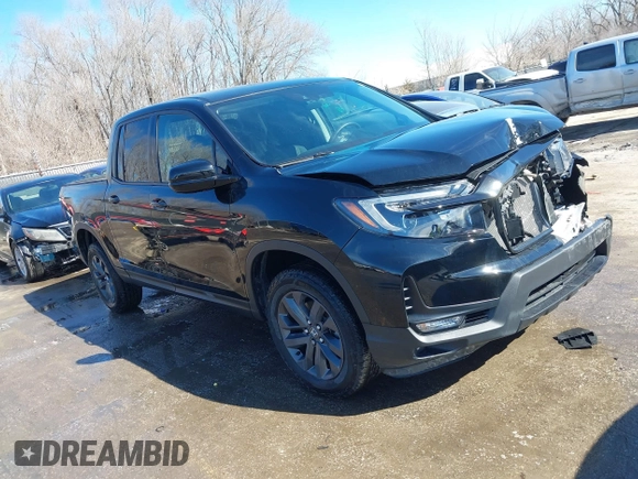 2023 Honda Ridgeline Sport z VIN 5FPYK3F12PB030134, wystawiony jako IAAI lot #41645659 z przebiegiem 17 198 mil mil oraz . Historia ofert i sprzedaży dostępna na DreamBid. Obrazek 1.