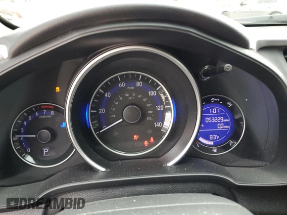 2017 Honda Fit EX-L z VIN JHMGK5H98HS022125, wystawiony jako Copart lot #56725375 z przebiegiem 53 229 mil mil oraz Szkoda całkowita • Salvage title. Historia ofert i sprzedaży dostępna na DreamBid. Obrazek 9.