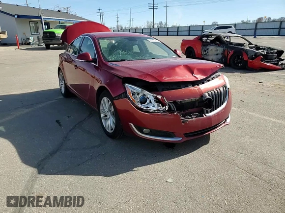 2015 Buick Regal Premium I with VIN 2G4GN5EX8F9119072, listed as a Copart auction lot 50315205 with 188,945 mi miles and Salvage Title. Bid and sale history available at carsss.com. Image 10.