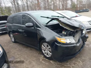 2016 Honda Odyssey EX-L with VIN 5FNRL5H65GB093937, listed as a IAAI auction lot 41691669 with 264,960 mi miles and . Bid and sale history available at DreamBid. Image 1.