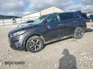 2019 Kia Sorento EX V6 with VIN 5XYPH4A59KG459940, listed as a Copart auction lot 86591644 with 79,072 mi miles and Salvage Title. Bid and sale history available at carsss.com. Image 1.