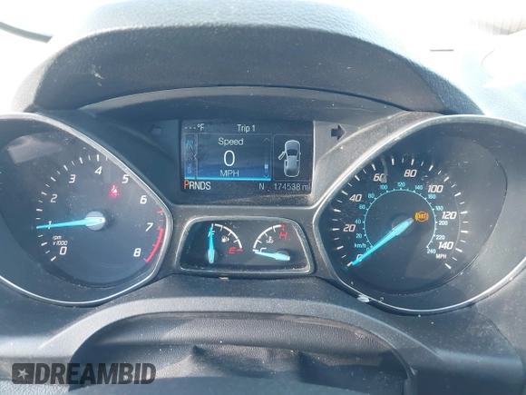 2015 Ford Escape Titanium with VIN 1FMCU0J93FUC20745, listed as a IAAI auction lot 41781551 with 174,538 mi miles and . Bid and sale history available at DreamBid. Image 7.