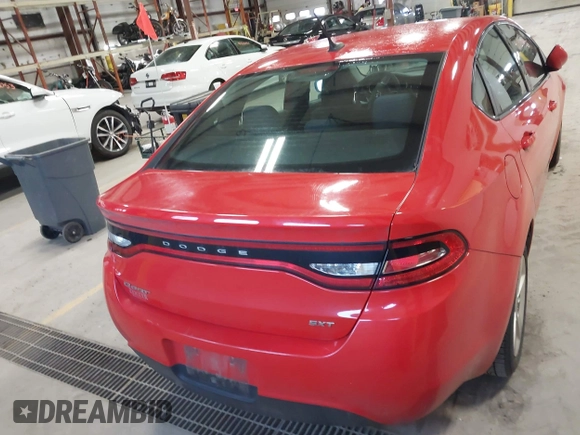2016 Dodge Dart SXT with VIN 1C3CDFBB6GD616098, listed as a IAAI auction lot 41937405 with 132,420 mi miles and . Bid and sale history available at carsss.com. Image 16.
