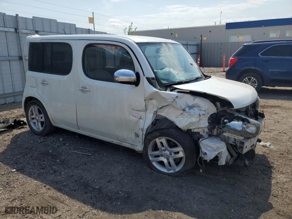 2013 Nissan Cube SL with VIN JN8AZ2KR9DT302249, listed as a Copart auction lot 63188734 with NaN miles and Clean Title. Bid and sale history available at carsss.com. Image 4.