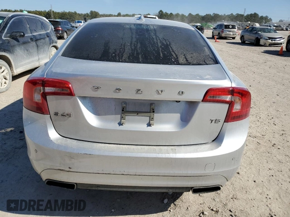 2015 Volvo S60 T5 Drive-E Premier with VIN YV140MFK7F2355479, listed as a Copart auction lot 39203714 with 106,920 mi miles. Bid and sale history available at carsss.com. Image 6.