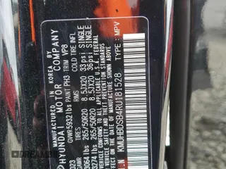 2024 Genesis GV80 with VIN KMUHBDSB4RU181528, listed as a Copart auction lot 53854995 with 1,798 mi miles and Salvage Title. Bid and sale history available at DreamBid. Image 13.