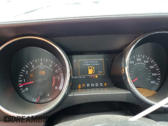 2016 Ford Mustang V6 with VIN 1FATP8EM3G5329331, listed as a Copart auction lot 56327565 with 127,718 mi miles and Salvage title. Bid and sale history available at DreamBid. Image 9.