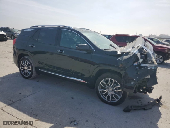 2024 GMC Terrain Denali with VIN 3GKALXEGXRL382701, listed as a Copart auction lot 49453505 with 3,542 mi miles and Salvage Title. Bid and sale history available at carsss.com. Image 4.