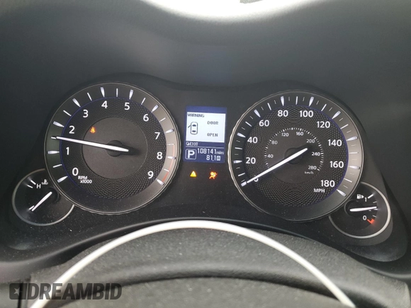 2018 Infiniti Q70 Luxe z VIN JN1BY1PP1JM330432, wystawiony jako Copart lot #45237735 z przebiegiem 108 141 mil mil oraz Szkoda całkowita • Salvage title. Historia ofert i sprzedaży dostępna na DreamBid. Obrazek 9.