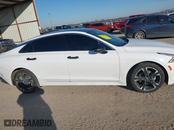 2022 Kia K5 GT-Line z VIN 5XXG64J23NG089623, wystawiony jako IAAI lot #41291422 z przebiegiem 128 273 mil mil oraz . Historia ofert i sprzedaży dostępna na DreamBid. Obrazek 13.