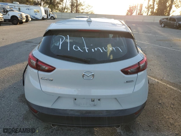2019 Mazda CX-3 Touring with VIN JM1DKDC76K1412108, listed as a Copart auction lot 87938995 with 0 mi miles and Salvage Title. Bid and sale history available at carsss.com. Image 6.