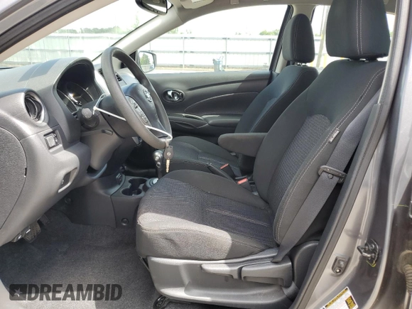 2017 Nissan Versa SV with VIN 3N1CN7AP5HL868242, listed as a Copart auction lot 60839025 with 39,965 mi miles and Salvage title. Bid and sale history available at DreamBid. Image 7.