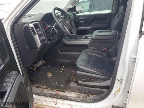 2018 Chevrolet Silverado 1500 LT with VIN 3GCUKREC6JG190645, listed as a Copart auction lot 89153675 with 123,913 mi miles and Salvage Title. Bid and sale history available at carsss.com. Image 7.