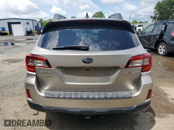 2016 Subaru Outback Limited with VIN 4S4BSENC4G3223407, listed as a Copart auction lot 64036145 with Not provided miles and Salvage title. Bid and sale history available at DreamBid. Image 6.