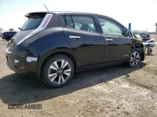 2017 Nissan LEAF SL with VIN 1N4BZ0CP2HC309170, listed as a Copart auction lot 49815053 with 35,422 mi miles. Bid and sale history available at carsss.com. Image 3.