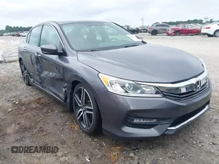 2016 Honda Accord Sport with VIN 1HGCR2F54GA024146, listed as a IAAI auction lot 42600273 with 192,775 mi miles and . Bid and sale history available at DreamBid. Image 1.