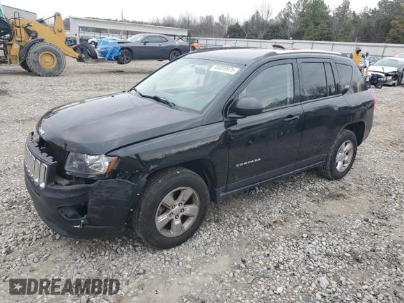 2015 Jeep Compass Sport with VIN 1C4NJCBA1FD226513, listed as a Copart auction lot 45859975 with 159,895 mi miles and Salvage Title. Bid and sale history available at carsss.com. Image 1.