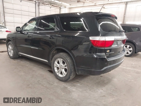 2013 Dodge Durango SXT with VIN 1C4RDJAG0DC512293, listed as a IAAI auction lot 41875919 with 191,128 mi miles and . Bid and sale history available at DreamBid. Image 3.