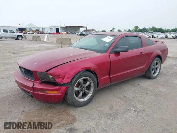 2005 Ford Mustang Deluxe with VIN 1ZVFT80N755228032, listed as a IAAI auction lot 42266782 with 256,895 mi miles and . Bid and sale history available at DreamBid. Image 6.