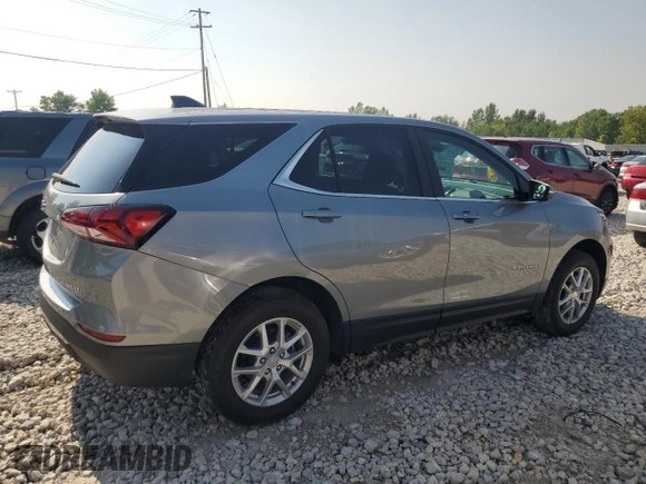 2023 Chevrolet Equinox LT with VIN 3GNAXUEG8PS153801, listed as a Copart auction lot 64361295 with 15,525 mi miles and Clean title. Bid and sale history available at DreamBid. Image 3.