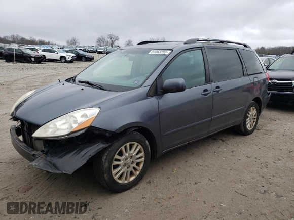 2009 Toyota Sienna XLE with VIN 5TDBK22C89S024434, listed as a Copart auction lot 51063255 with 205,527 mi miles and Clean Title. Bid and sale history available at DreamBid. Image 1.