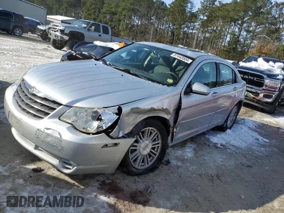 2007 Chrysler Sebring Touring z VIN 1C3LC56K07N669607, wystawiony jako Copart lot #87443504 z przebiegiem 204 179 mil mil oraz Szkoda całkowita • Salvage title. Historia ofert i sprzedaży dostępna na DreamBid. Obrazek 1.