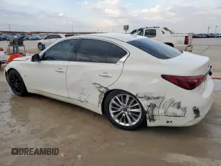 2020 Infiniti Q50 3.0t SPORT with VIN JN1EV7AP8LM207991, listed as a Copart auction lot 49903855 with 110,361 mi miles and Salvage Title. Bid and sale history available at carsss.com. Image 2.