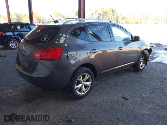 2008 Nissan Rogue SL with VIN JN8AS58V58W118893, listed as a IAAI auction lot 41754224 with 238,968 mi miles and . Bid and sale history available at DreamBid. Image 4.