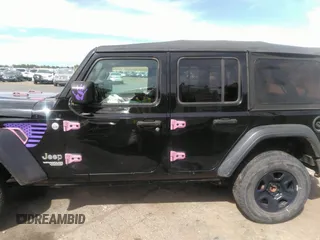 2018 Jeep Wrangler Unlimited Sport S с VIN 1C4HJXDG5JW159062, выставлен на аукционе IAAI как лот 42229427 с пробегом 51 046 миль миль и . История ставок и продаж доступна на DreamBid. Изображение 15.