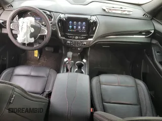 2023 Chevrolet Traverse RS with VIN 1GNERJKW4PJ261114, listed as a Copart auction lot 89275585 with 33,957 mi miles and Salvage Title. Bid and sale history available at carsss.com. Image 8.