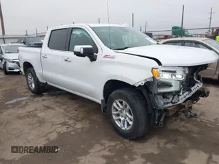 2023 Chevrolet Silverado 1500 LTZ with VIN 1GCUDGED8PZ111413, listed as a IAAI auction lot 41542526 with 72,803 mi miles and . Bid and sale history available at DreamBid. Image 1.