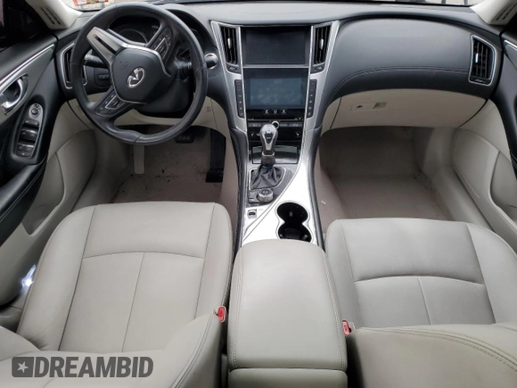 2019 Infiniti Q50 Luxe с VIN JN1EV7AR8KM594199, выставлен на аукционе Copart как лот 53190725 с пробегом 82 879 миль миль и Списание • Salvage title. История ставок и продаж доступна на DreamBid. Изображение 8.