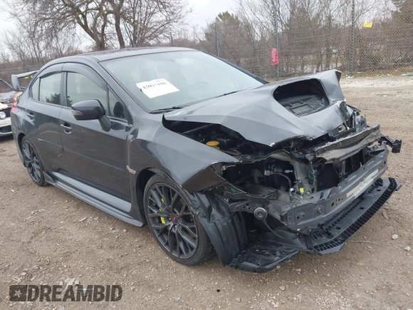 2019 Subaru WRX STI with VIN JF1VA2S60K9824326, listed as a IAAI auction lot 42017106 with 40,819 mi miles and . Bid and sale history available at DreamBid. Image 1.