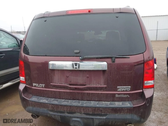 2013 Honda Pilot Touring with VIN 5FNYF4H92DB014906, listed as a IAAI auction lot 41513716 with 209,436 mi miles. Bid and sale history available at carsss.com. Image 17.