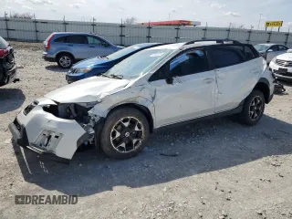 2018 Subaru Crosstrek Premium z VIN JF2GTABC0JH321074, wystawiony jako Copart lot #50553025 z przebiegiem 46 569 mil mil oraz Szkoda całkowita • Salvage title. Historia ofert i sprzedaży dostępna na DreamBid. Obrazek 1.