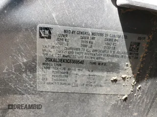 2012 GMC Terrain SLT-1 z VIN 2GKALUEK3C6360540, wystawiony jako Copart lot #55478105 z przebiegiem 115 362 mil mil oraz Szkoda całkowita • Salvage title. Historia ofert i sprzedaży dostępna na DreamBid. Obrazek 13.