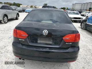 2011 Volkswagen Jetta SE with VIN 3VWDX7AJ8BM346422, listed as a Copart auction lot 52071225 with 78,490 mi miles and Clean title. Bid and sale history available at DreamBid. Image 6.