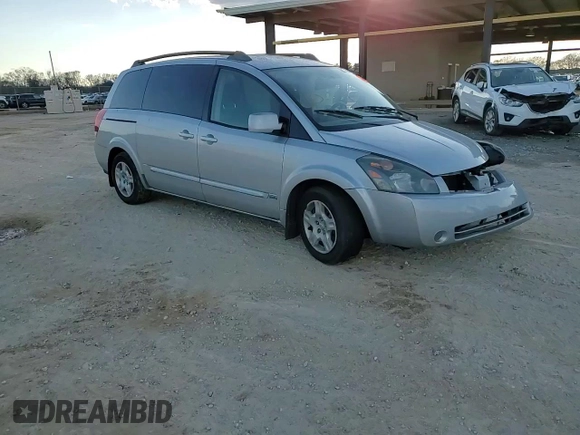 2006 Nissan Quest S Special Edition with VIN 5N1BV28UX6N111160, listed as a Copart auction lot 58099114 with 0 mi miles and Salvage Title. Bid and sale history available at carsss.com. Image 11.