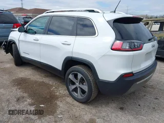 2019 Jeep Cherokee Limited with VIN 1C4PJLDB1KD387310, listed as a IAAI auction lot 42190270 with 96,635 mi miles and . Bid and sale history available at DreamBid. Image 3.