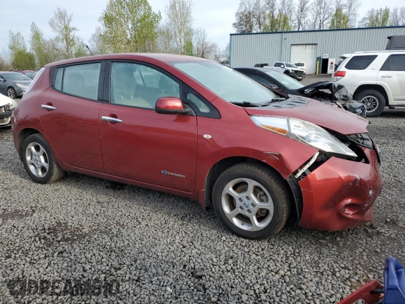 2011 Nissan LEAF SL-e with VIN JN1AZ0CP2BT005806, listed as a Copart auction lot 51286525 with 66,829 mi miles and Clean Title. Bid and sale history available at carsss.com. Image 4.