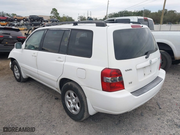 2006 Toyota Highlander with VIN JTEGP21A860101367, listed as a IAAI auction lot 41316085 with 172,426 mi miles. Bid and sale history available at carsss.com. Image 3.