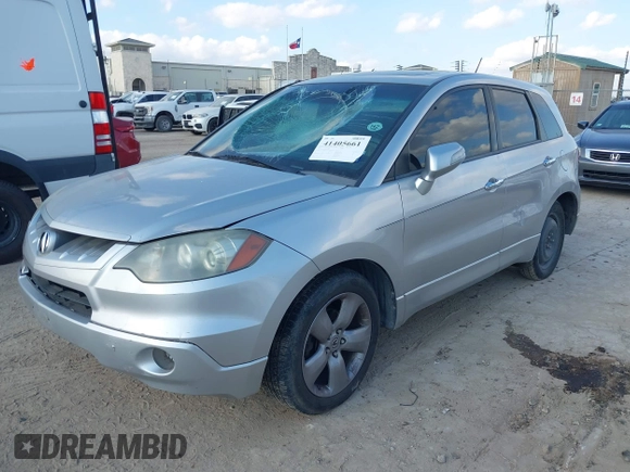 2008 Acura RDX with VIN 5J8TB18218A004276, listed as a IAAI auction lot 41405661 with 284,682 mi miles. Bid and sale history available at carsss.com. Image 2.