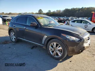 2012 Infiniti FX35 with VIN JN8AS1MU3CM122063, listed as a Copart auction lot 49909165 with 147,716 mi miles and Salvage Title. Bid and sale history available at carsss.com. Image 4.