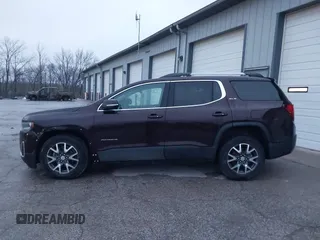 2021 GMC Acadia SLE with VIN 1GKKNKLS7MZ104123, listed as a IAAI auction lot 41113906 with 77,412 mi miles and . Bid and sale history available at DreamBid. Image 14.