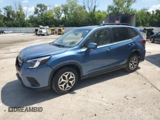 2023 Subaru Forester Premium with VIN JF2SKAEC4PH440439, listed as a Copart auction lot 59659654 with 19,555 mi miles and Non repairable. Bid and sale history available at DreamBid. Image 1.
